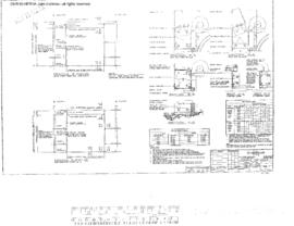 Great Northern Engineering Drawing, Car Shop at Interbay, Washington, 1968