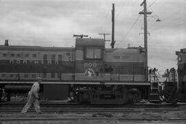 Great Northern Diesel Locomotive 200, Bellingham, Washington, undated