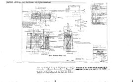 Camas Prairie Railroad Engineering Drawing: Detail Remodel Piers, Bridge 50.1 - Clearwater River,...