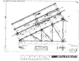 Northern Pacific Engineering Drawing, Shops at Livingston, Montana, undated