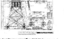Northern Pacific Engineering Drawing: Shop Plan - Bent/Pier, Bridge 179 - Trout Creek, West of We...