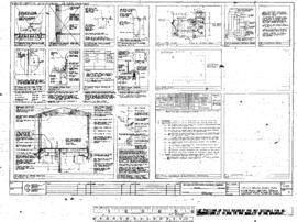 Burlington Northern Engineering Drawing, Standard Maintenance of Way and Signal Building Plans, 1981