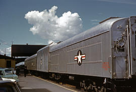 US Air Force B-52 simulator cars at Portland, Oregon in 1962.