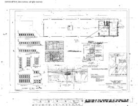 Great Northern Engineering Drawing, Freight House at Kalispell, Montana, 1928