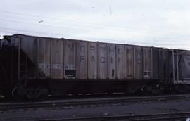Northern Pacific hopper car number 76820 at Pasco, Washington, in 1981.