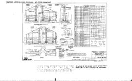 Spokane, Portland and Seattle Railway Engineering Drawing: Abutments Continue, Bridge 374.8 - 13T...
