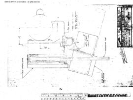 Burlington Northern Engineering Drawing, Wastewater Treatment Facility at Vancouver, Washington, ...