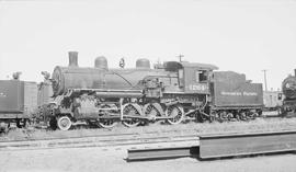 Northern Pacific steam locomotive 1264, circa 1957.