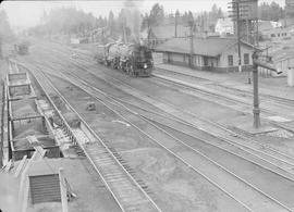 Northern Pacific station at Easton, Washington, in 1944.