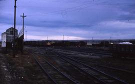 Northern Pacific yard at Laurel, Montana, in 1965.