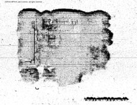 Burlington Northern Engineering Drawing, Unnamed Structure, undated