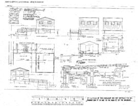 Spokane, Portland, and Seattle Railway Engineering Drawing, Metal Recovery Steelox Building at Va...