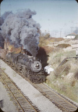 Great Northern Steam Locomotive 3237, Bellingham, Washington, September 1949