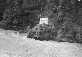 Green River at Eagle Gorge, Washington, in 1955.