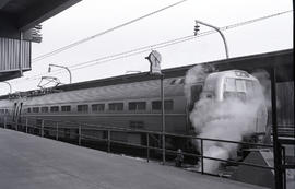 Amtrak Metroliner car number 811 at Washington, District of Columbia on January 23, 1977.