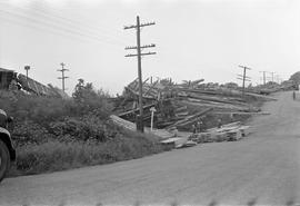 Burlington Northern accident at Ruston, Washington in 1972.