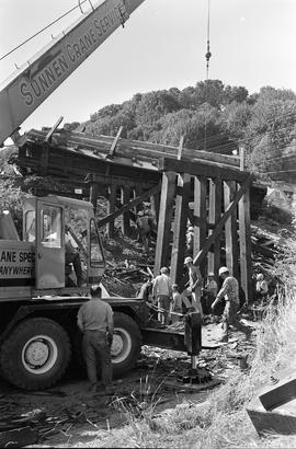 Burlington Northern accident at Ruston, Washington in 1972.