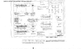 Great Northern Engineering Drawing: Pier Repairs, Bridge 350.2, West of Nashua, Montana, undated