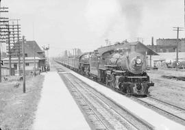 Northern Pacific Harry Truman special at Auburn, Washington, in 1948.