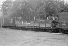 Spokane, Portland and Seattle Flat Car 34078, Bellingham, Washington, undated