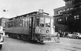 Seattle Municipal Railway Car 823, Seattle, Washington, circa 1940