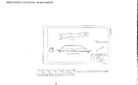 Burlington Northern Engineering Drawing: 4 Foot X 4 Foot Concrete Culvert, Culverts, undated
