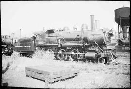 Northern Pacific steam locomotive 1360 at Tacoma, Washington, in 1936.