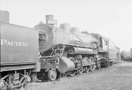 Northern Pacific steam locomotive 1567 at South Tacoma, Washington, in 1954.