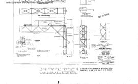 Burlington Northern Engineering Drawing: Steel Design, Signal Bridges - Merritt & Berne, Bern...