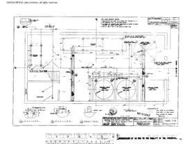 Burlington Northern Engineering Drawing, Wastewater Treatment Facility at Auburn, Washington, 1978