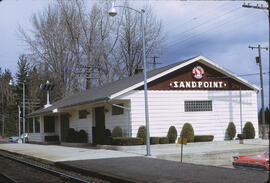 Great Northern Depot at Sandpoint, Idaho, 1968