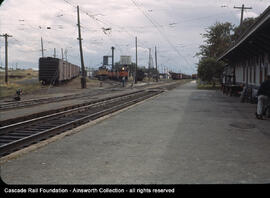 Milwaukee Road yard at Othello, Washington, undated.