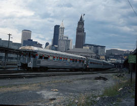 Amtrak Inspection Car 10000 at Seattle, Washington in 1979.