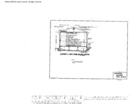 Spokane, Portland, and Seattle Railway Engineering Drawing, Depot at Beaverton, Oregon, 1985