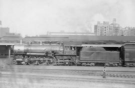 Northern Pacific steam locomotive 2109 at Seattle, Washington, circa 1925.