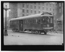 Seattle & Rainier Valley Railway Car 101 in Seattle, Washington, 1915