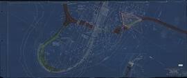 Spokane, Coeur d'Alene and Palouse Railroad Plat Map: Palouse, Washington.  Milepost 76, undated