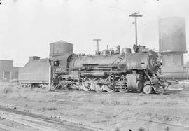 Northern Pacific steam locomotive 1776 at South Tacoma, Washington, in 1958.