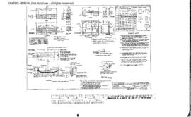 Northern Pacific Engineering Drawing: Abutment Details, Bridge 57, West of Phosphate, Montana, un...