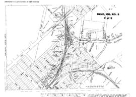 Plat Map of Oregon Trunk Facilities at Bend, Oregon, 1952