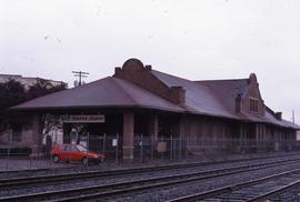 Northern Pacific Depot in Centralia, Washington in 1988.