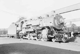 Northern Pacific steam locomotive 1792 at Pasco, Washington, in 1953.