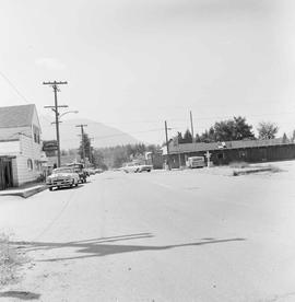 Street scene in Darrington, Washington, circa 1966.