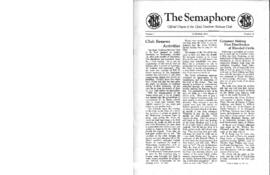 Great Northern Railway Club 'THE SEMAPHORE', October 1924