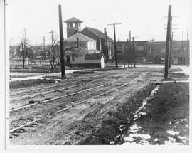 Seattle Municipal Railway Track, Seattle, Washington, 1921