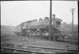 Northern Pacific steam locomotive 1612 at Tacoma, Washington, in 1935.