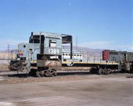 Louisville and Nashville Railroad diesel locomotive 1389 at Boise, Idaho on October 7, 1988.