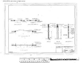 Great Northern Engineering Drawing, Depot at Coeur D'Alene, Idaho, 1963