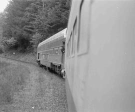 Port of Tillamook Bay Passenger Car Number 504 at Tillamook, Oregon in October, 1988.