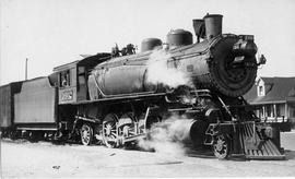 Northern Pacific  steam locomotive  1602 at Renton, Washington, in 1931.